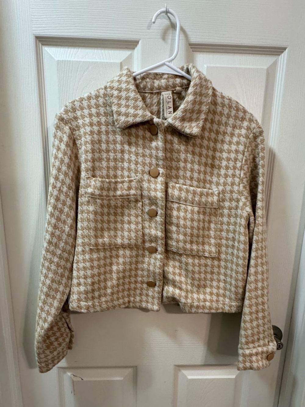 Dolan Houndstooth Printed Medium 
Jacket Anthropologie - Picture 6 of 14